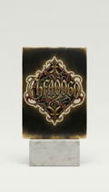 Campione tattoo calligrafico Chicano su misura